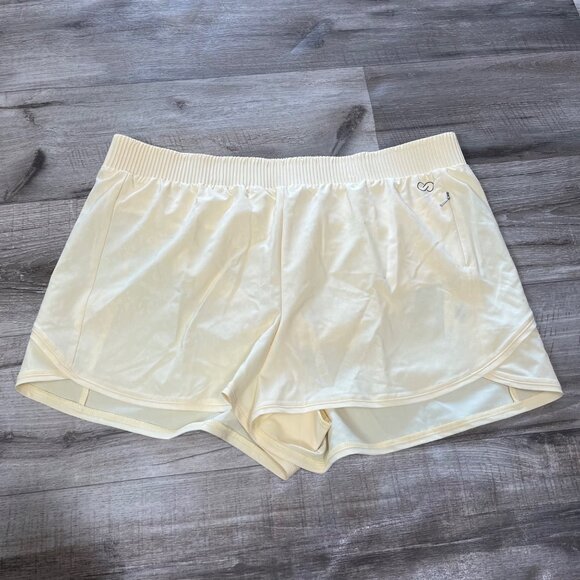 Calia Athletic 3” Swift Performance Short Yellow NWT Women’s Size L - Picture 1 of 7